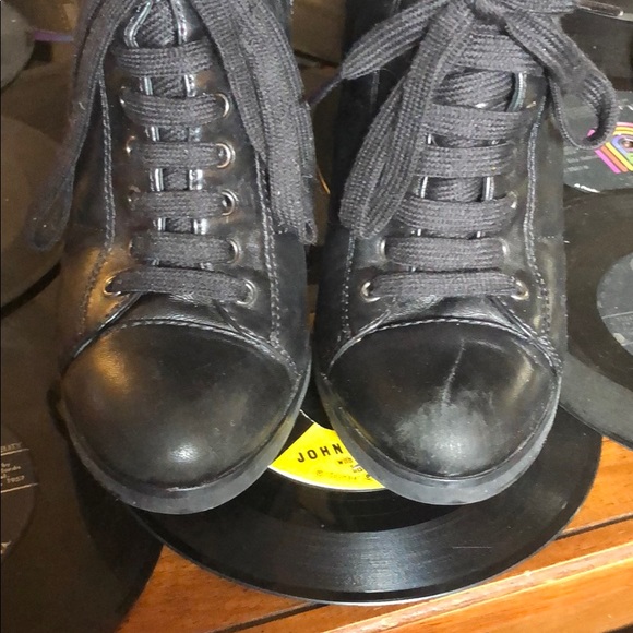 Favorite PRADA black booties. So comfy. - Picture 5 of 6